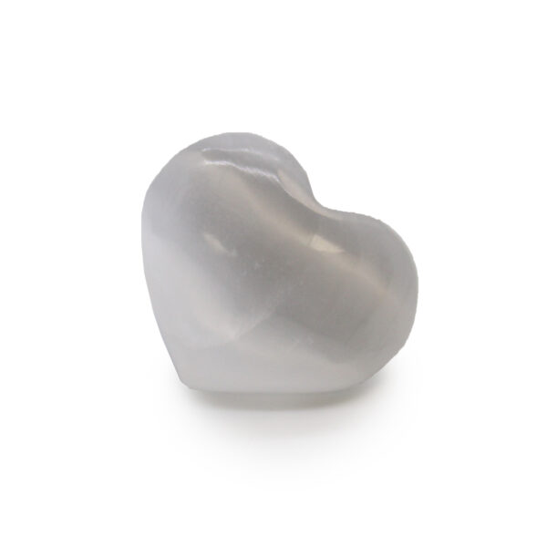 Coeur de Sélénite - 3-4 cm- Vendu par 1