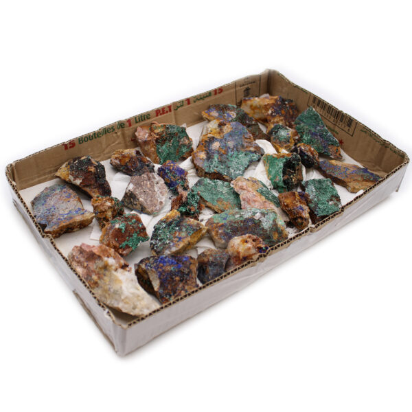 Spécimens minéraux - Azurite Malachite (environ 20 pièces)- Vendu par 1 – Image 3