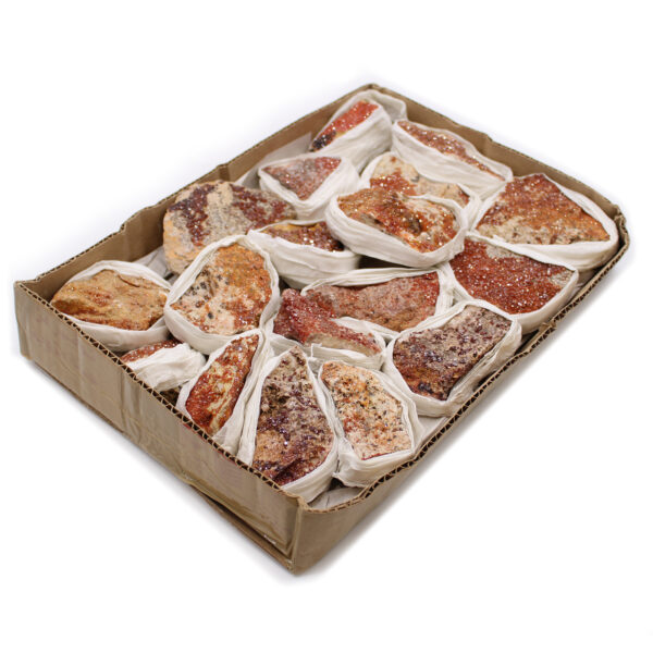 Spécimens minéraux -Vanadinite (environ 20 pièces)- Vendu par 1 – Image 2