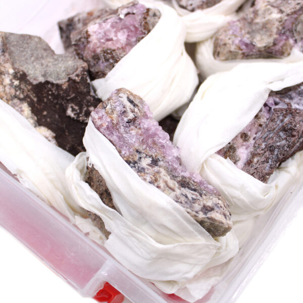 Spécimens minéraux - Cobalt Calcite (environ 25 pièces)- Vendu par 1 – Image 3