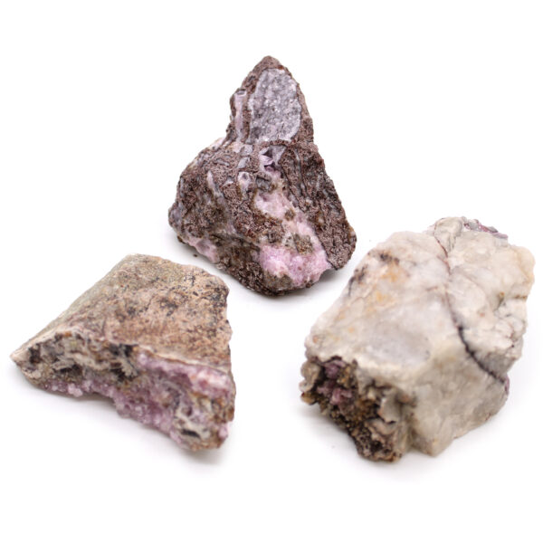 Spécimens minéraux - Cobalt Calcite (environ 25 pièces)- Vendu par 1