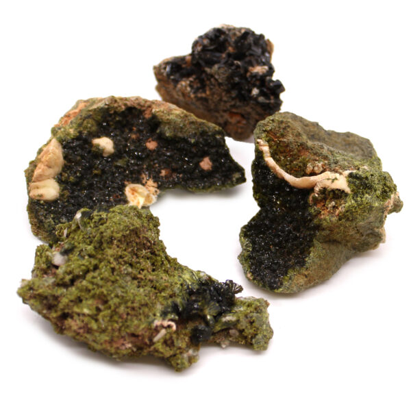 Spécimens minéraux - Epidote (environ 10 pièces)- Vendu par 1 – Image 4