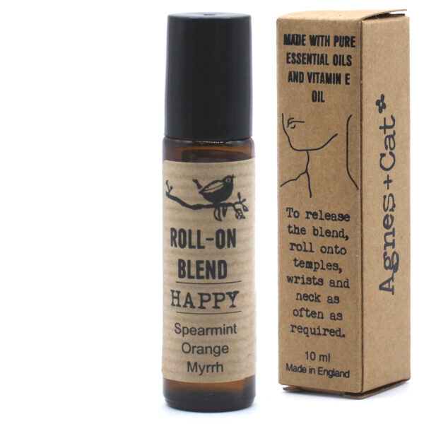 Mélange d'huiles essentielles à bille 10 ml - HAPPY – Image 3