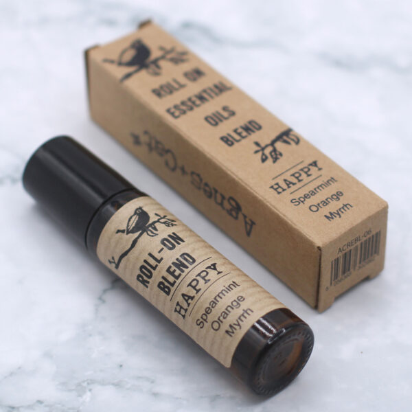 Mélange d'huiles essentielles à bille 10 ml - HAPPY – Image 4