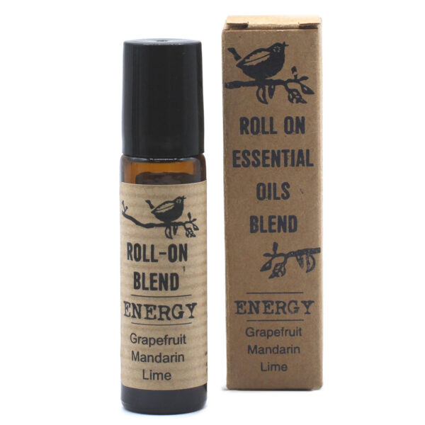 Mélange d'huiles essentielles Roll On 10 ml - ÉNERGIE – Image 2