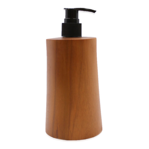 Distributeur de savon en bois de teck naturel - Taper- Vendu par 1 – Image 2