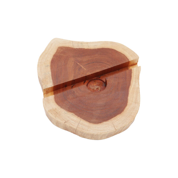 Support de téléphone en bois Gamal Lrg - Naturel- Vendu par 1
