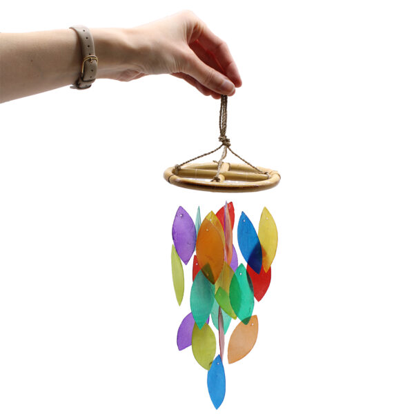 Feuille arc-en-ciel et goutte de bambou- Vendu par 1 – Image 3