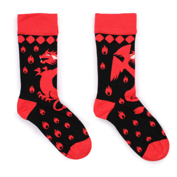 Chaussettes en Bambou Hop Lièvre (36-40) - Dragons Rouges- Vendu par 1 – Image 2