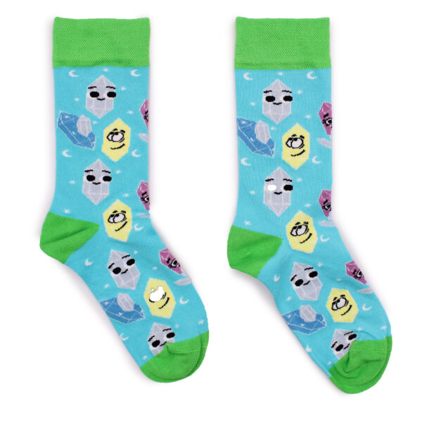 Chaussettes en bambou Hop Hare (41-46) - Pierres précieuses porte-bonheur- Vendu par 1