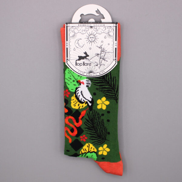 Chaussettes en Bambou Hop Lièvre (36-40) - Bali Jungle- Vendu par 1 – Image 3