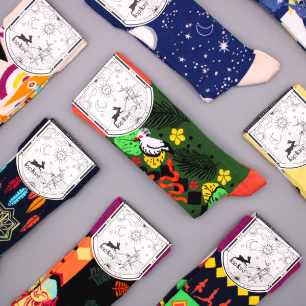 Chaussettes en Bambou Hop Lièvre (36-40) - Bali Jungle- Vendu par 1 – Image 4