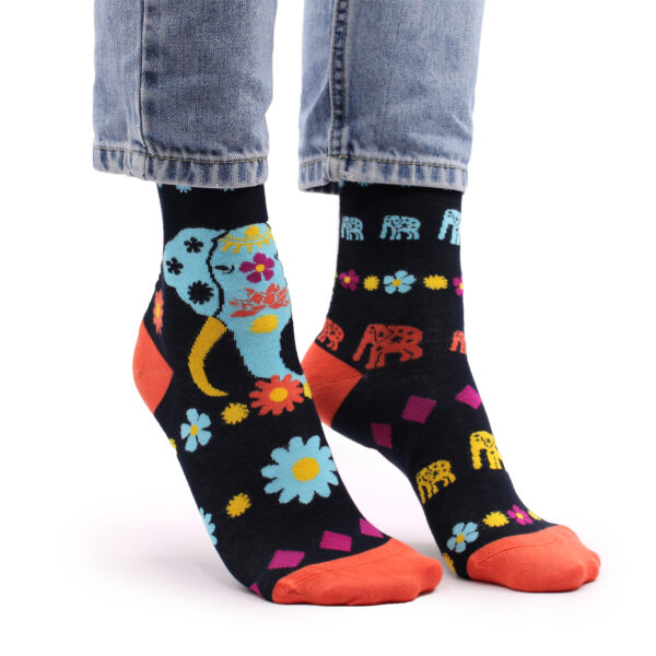 Chaussettes en bambou Hop Hare (36-40) - Lucky Elephant- Vendu par 1