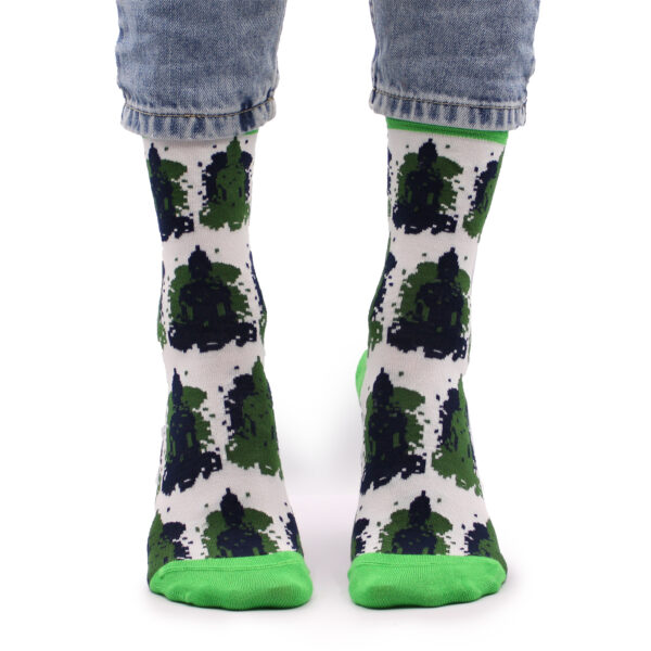 Chaussettes en Bambou Hop Lièvre (36-40) - Bali Bouddha- Vendu par 1 – Image 4