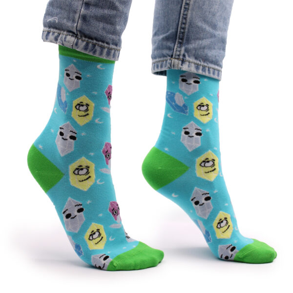 Chaussettes en bambou Hop Hare (36-40) - Pierres précieuses porte-bonheur- Vendu par 1