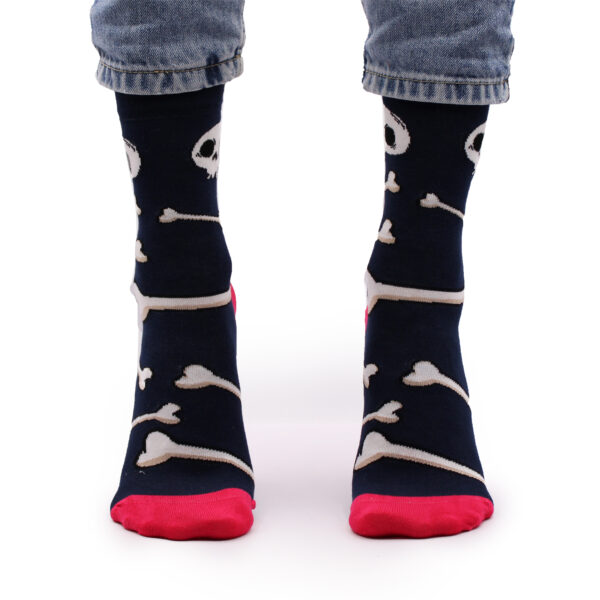 Chaussettes en bambou Hop Hare (36-40) - Crânes et os- Vendu par 1 – Image 4