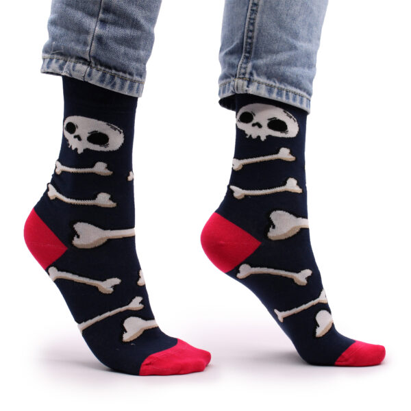 Chaussettes en bambou Hop Hare (36-40) - Crânes et os- Vendu par 1