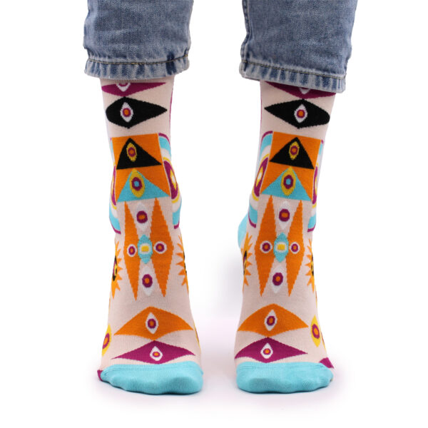 Chaussettes en bambou Hop Hare (36-40) - Mauvais il psychédélique- Vendu par 1 – Image 4