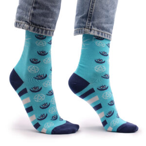 Chaussettes en bambou Hop Hare (36-40) - Pentagramme et mauvais il- Vendu par 1