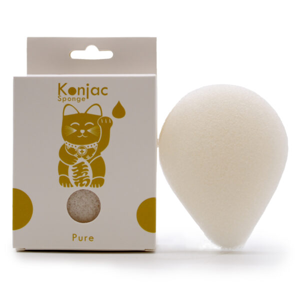 Éponge Konjac Larme - Naturelle - Peau sensible- Vendu par 1