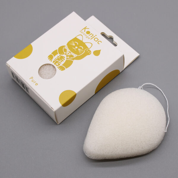 Éponge Konjac Larme - Naturelle - Peau sensible- Vendu par 1 – Image 2