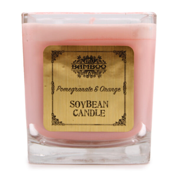 Bougie de soja - Grenade et orange- Vendu par 1 – Image 4