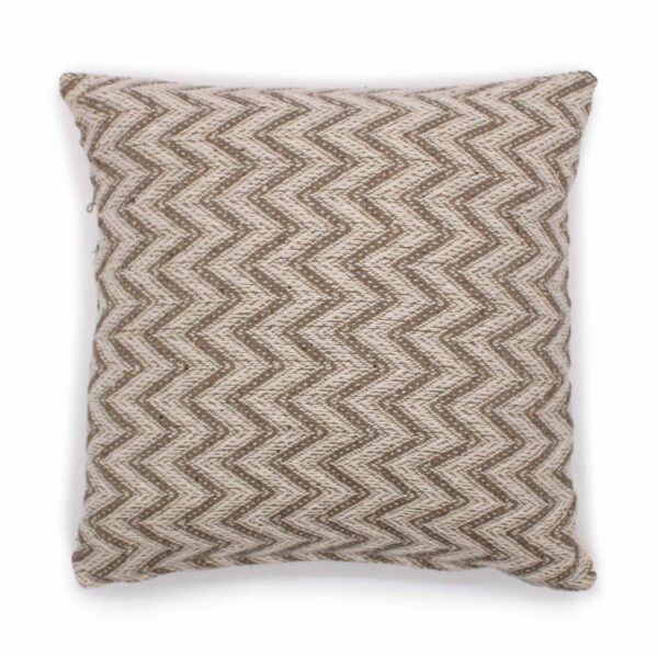 Housse de Coussin Classique - Chevrons Large Gris - 40x40cm- Vendu par 1