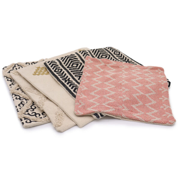 Housse de Coussin Classique - Design Tribal - 45x45cm- Vendu par 1 – Image 3