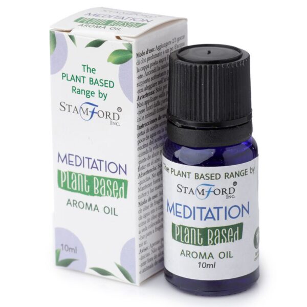 Huile aromatique à base de plantes - Méditation- Vendu par 1