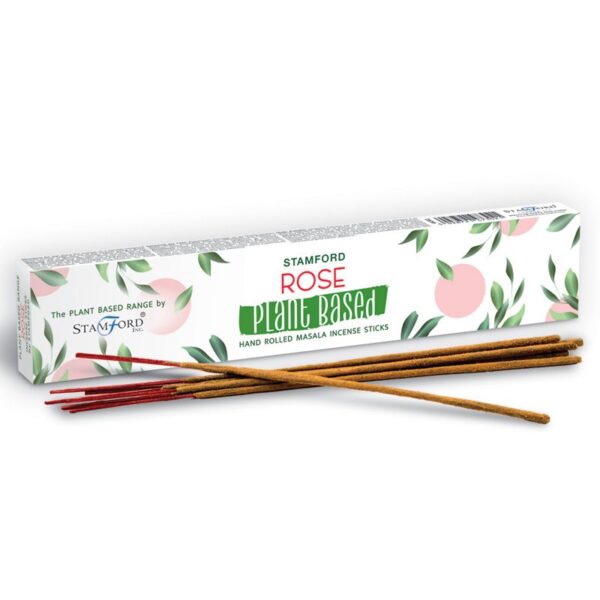 Bâtons d'encens Masala à base de plantes - Rose- Vendu par 1
