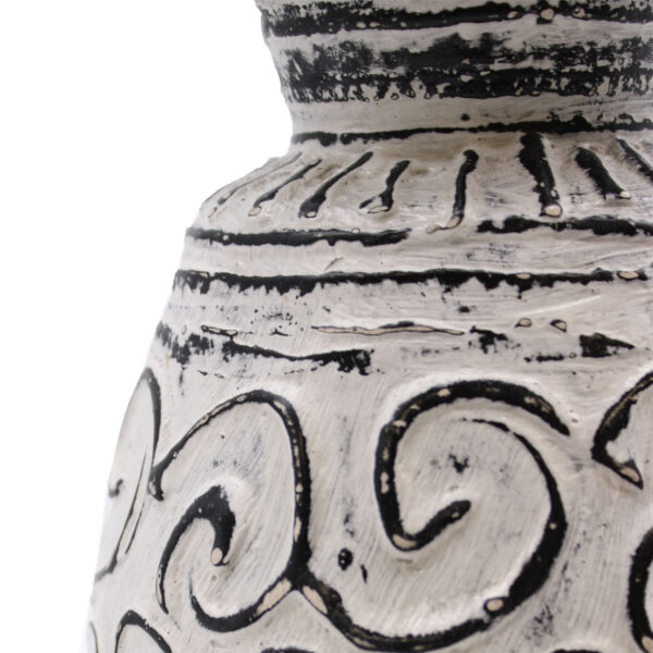 Vase en Forme de Tourbillons - Crème- Vendu par 1 – Image 2