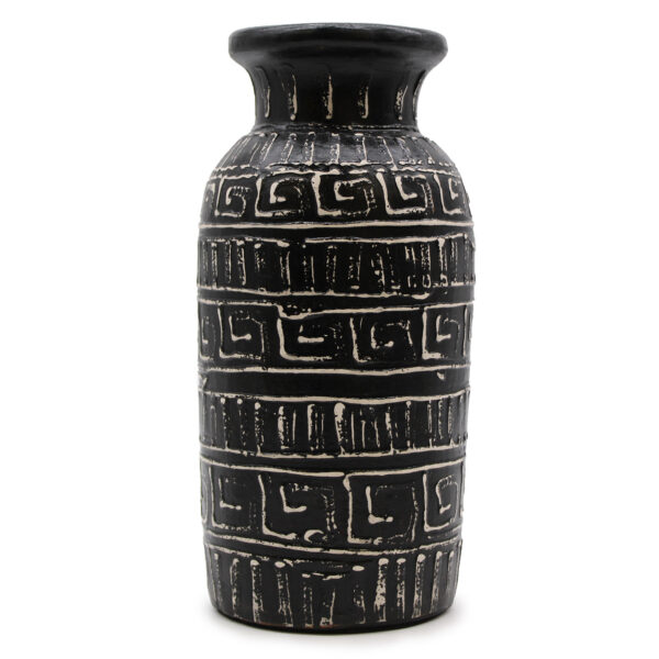 Vase Droit Grec - Chocolat- Vendu par 1