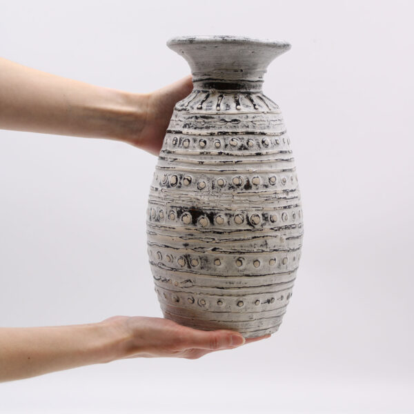 Vase de Forme Classique - Crème- Vendu par 1 – Image 3