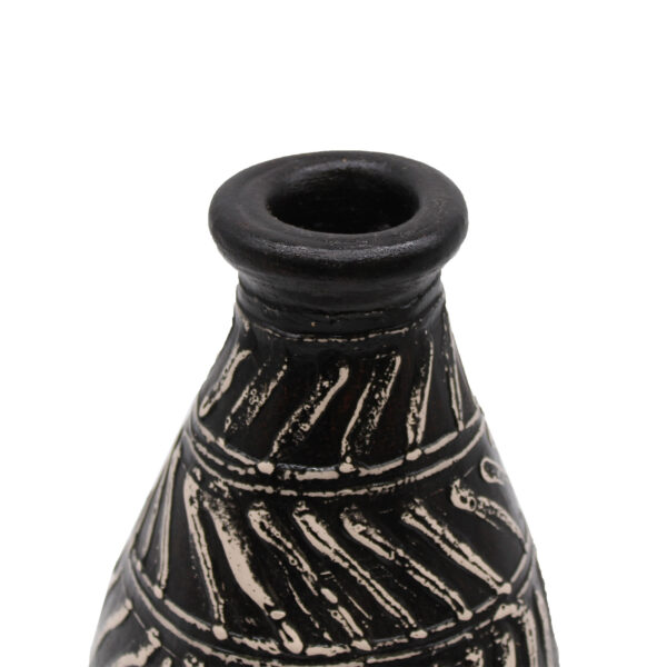 Vase Cône Grec - Chocolat- Vendu par 1 – Image 3