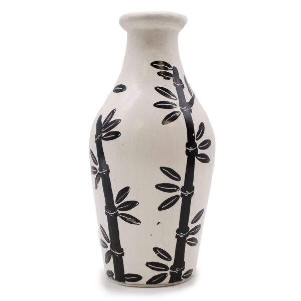 Vase en Forme de Motif en Bambou - Naturel- Vendu par 1