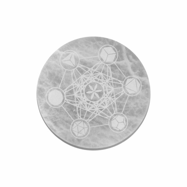 Grande Plaque de Chargement 18cm - Géométrie Sacrée- Vendu par 1 – Image 3