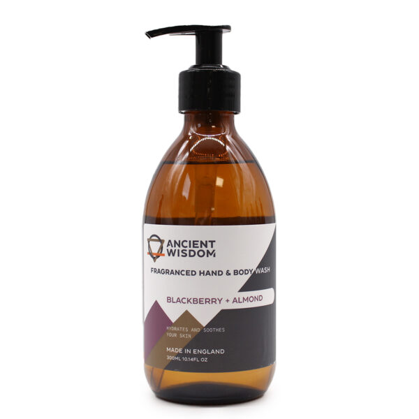 Nettoyant pour les mains et le corps Mûre et Amande 300 ml- Vendu par 1
