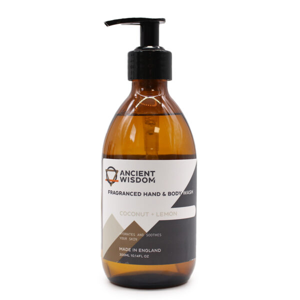 Gel douche mains et corps noix de coco et citron 300 ml- Vendu par 1
