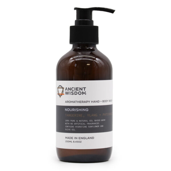 Nettoyant Mains et Corps Mandarine. Ylang et Patchouli 250 ml- Vendu par 1