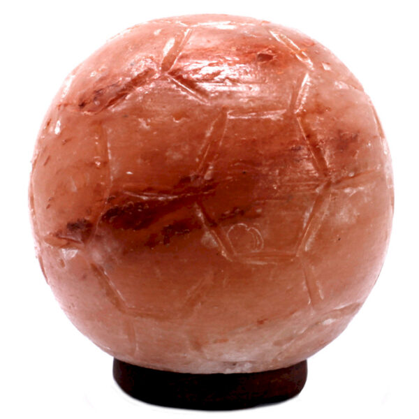 Lampe à sel artisanale - Football- Vendu par 1