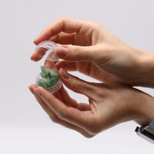 Bombe de bain de bracelet de gemme d'aventurine verte- Vendu par 1 – Image 3