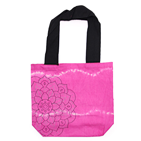 Sac en Coton Tye-Dye (6oz) - 38x42x12cm - Mandela - Magento - Anse Noire- Vendu par 1