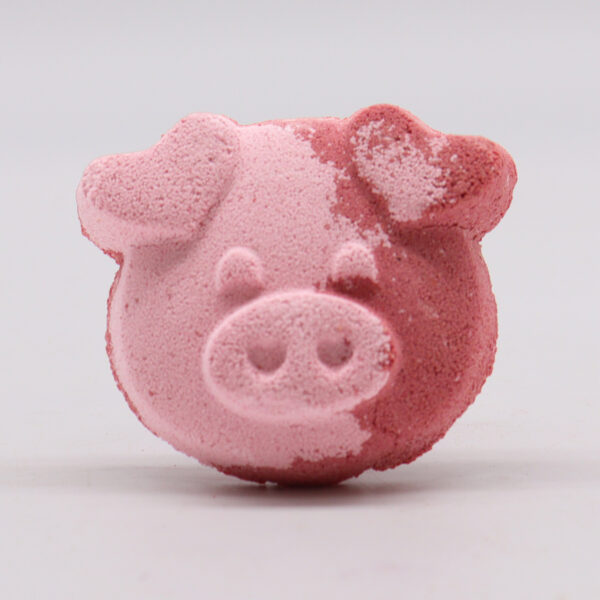 Bombe de Bain Cochon 70g - Cupcake Vanille- Vendu par 1