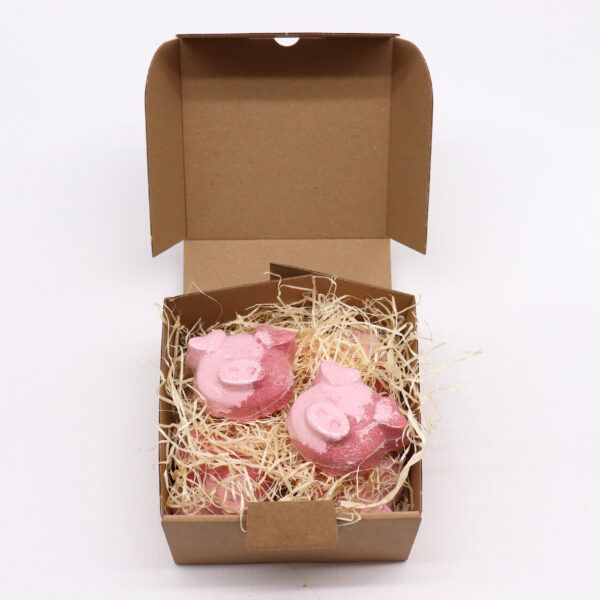 Bombe de Bain Cochon 70g - Cupcake Vanille- Vendu par 1 – Image 2