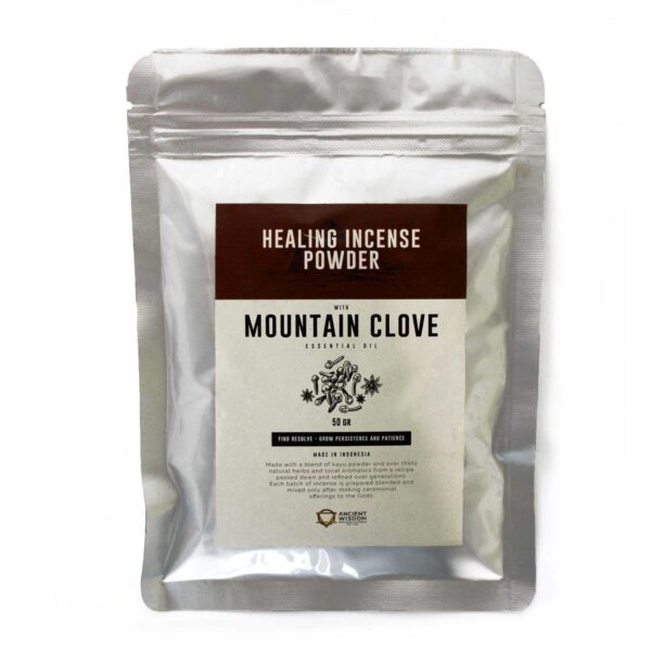 Poudre d'encens curatif - Girofle de montagne 50 g- Vendu par 1