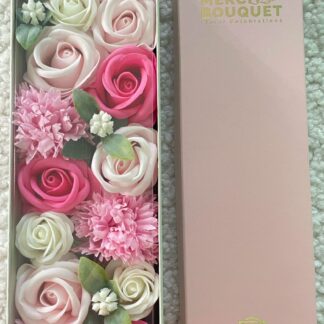 Boîte Longue - Bénédictions de Bébé - Roses- Vendu par 1
