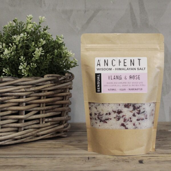 Mélange de sels de bain de l'Himalaya 500g - Sensuel- Vendu par 1 – Image 2