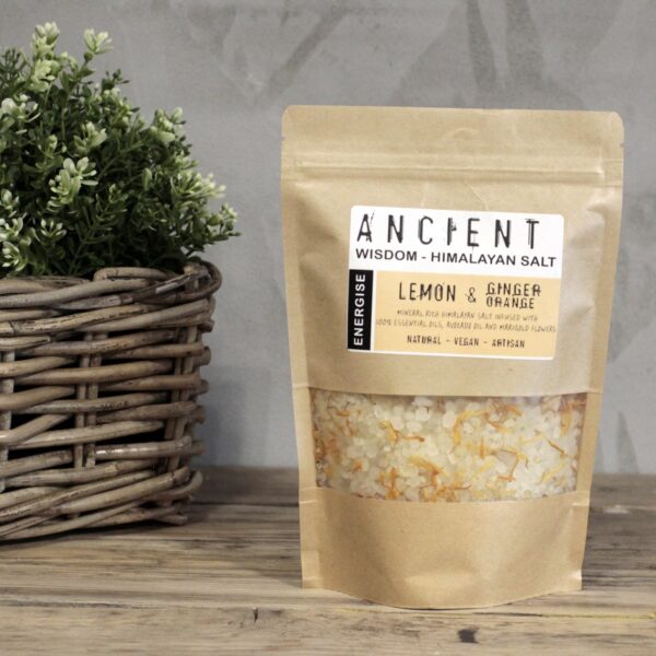 Mélange de sels de bain de l'Himalaya 500 g - Energize- Vendu par 1 – Image 2