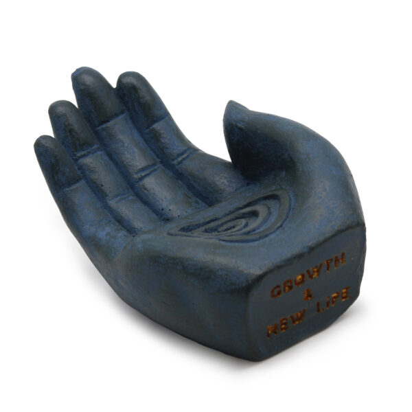 Brûle-encens à main - Fertilité (bleu)- Vendu par 1 – Image 2