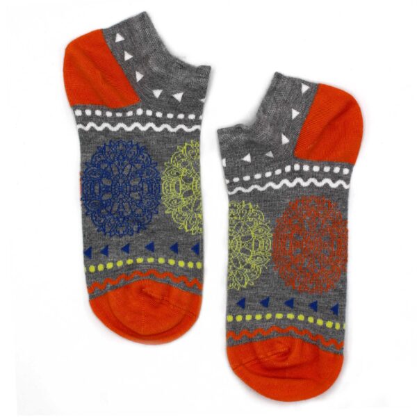 Chaussettes basses en bambou Hop Hare S/M (36-40) - Fleurs de Vie- Vendu par 1 – Image 2